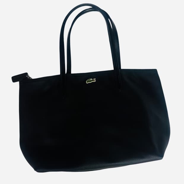 라코스테 블랙 토트백 🐊