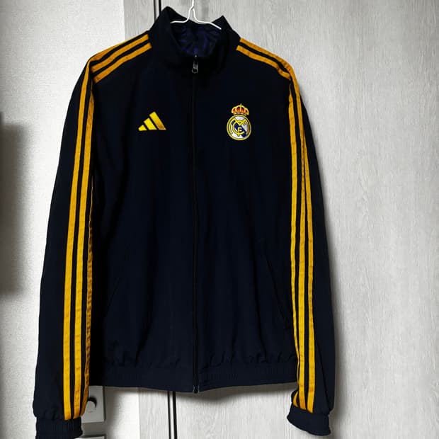 아디다스 레알 마드리드 앤썸 자켓 리버시블 M