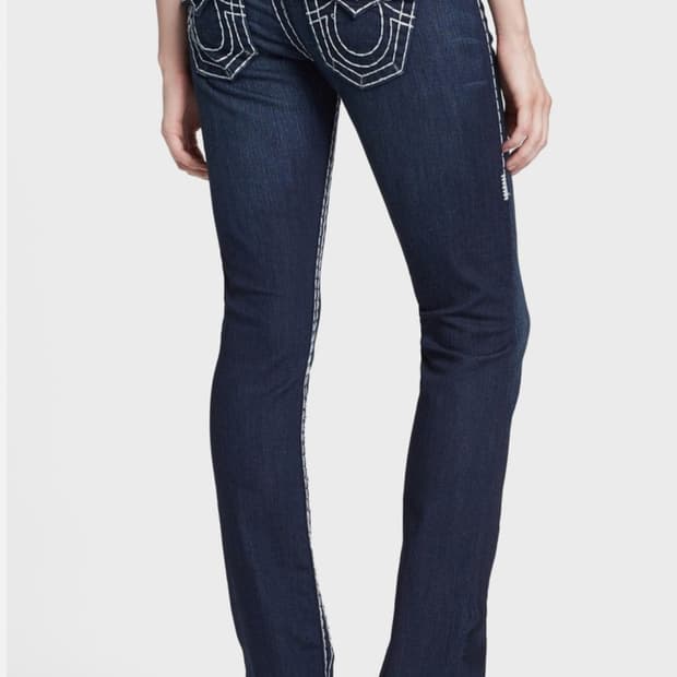 TRUE RELIGION 트루릴리전 빌리 슈퍼 T 데님팬츠(24사이즈)