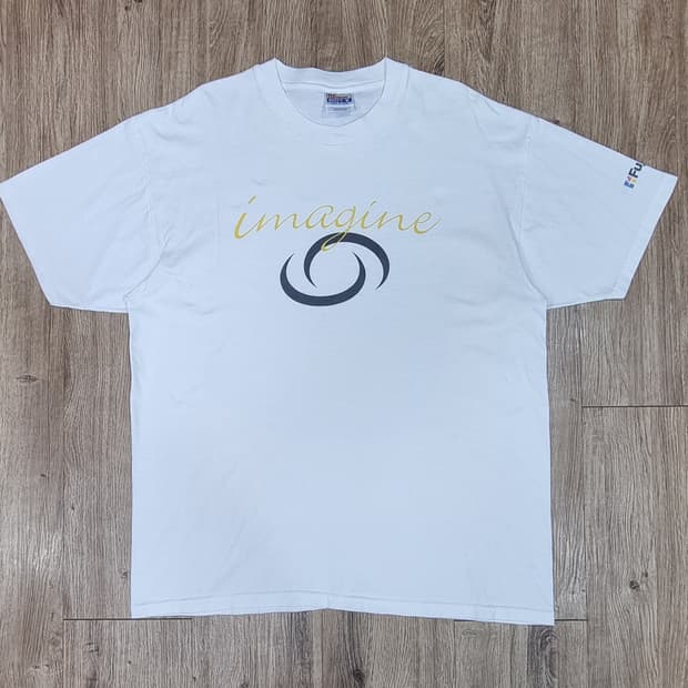 Hanes 00's 푸지사와 USA 반팔 XL _ 남성