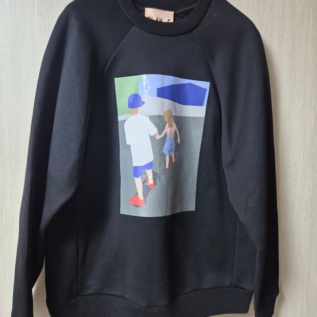 (정품) 플랜씨 맨투맨 여성 프린팅 맨투맨 4  PLAN C