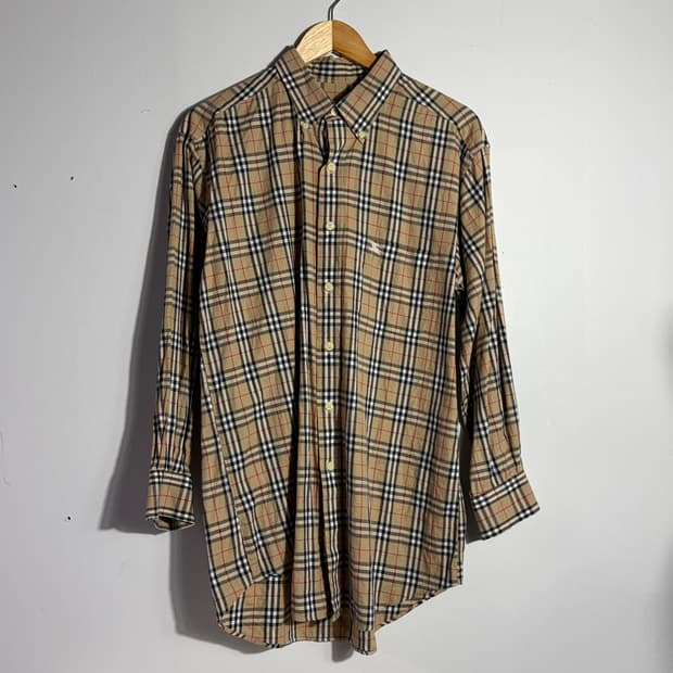 버버리 빈티지 노바 체크 셔츠 (무료배송)