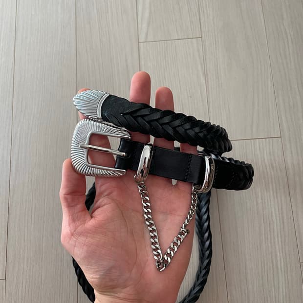 jieda 웨스턴 벨트