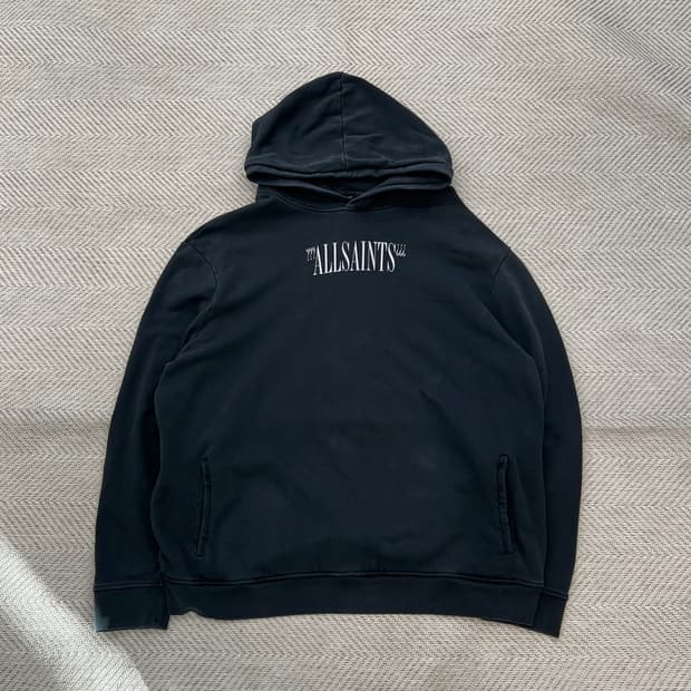 올세인츠 로고 후드티 r2491
