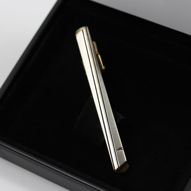 입생로랑 B+등급 5.5cm 남자 명품 넥타이핀 빈티지