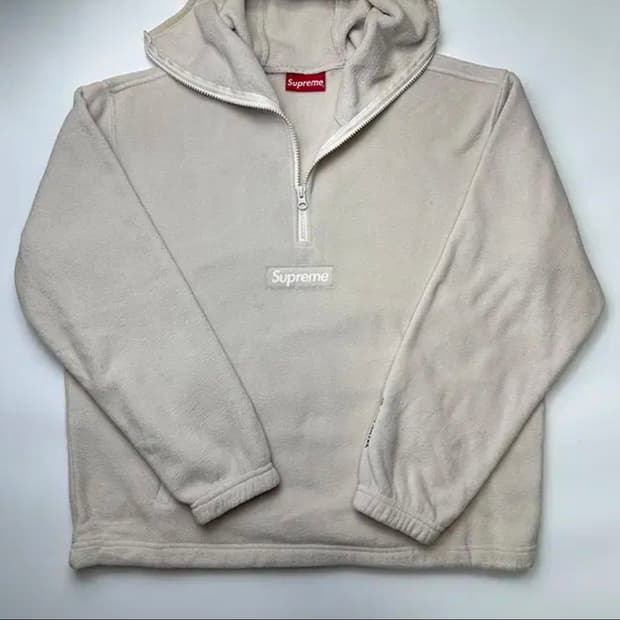 슈프림 폴라텍 후리스 풀오버 남녀공용s 