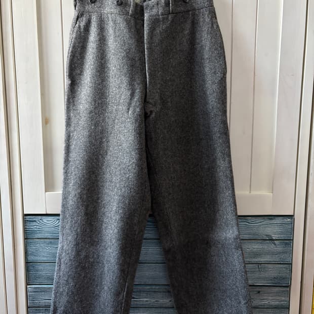 80년대 80s 에디바우어 울 슬랙스 팬츠 31사이즈