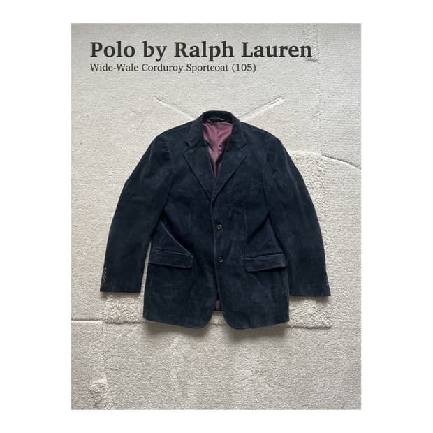 폴로 랄프로렌 와이드 웨일 코듀로이 스포츠 자켓 (105)