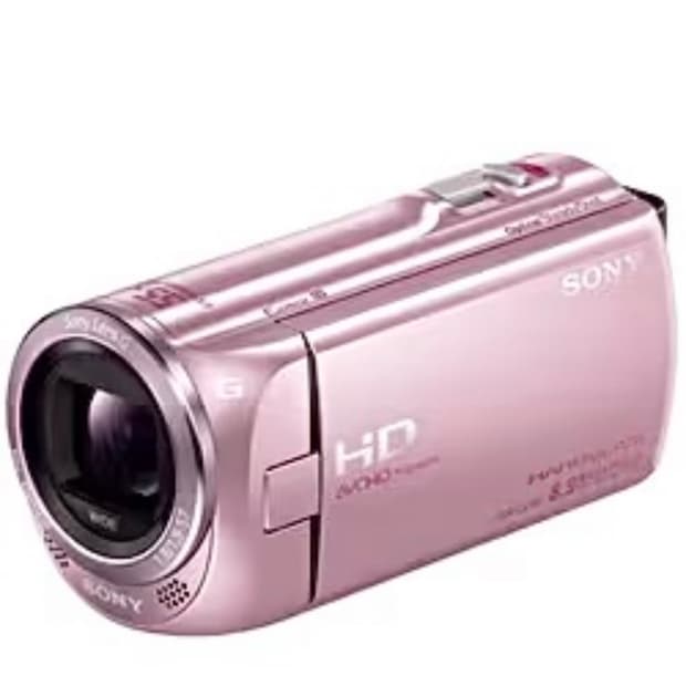 🎀 풀박) Sony HDR-CX390 사쿠라 핑크 빈티지 캠코더 🎀
