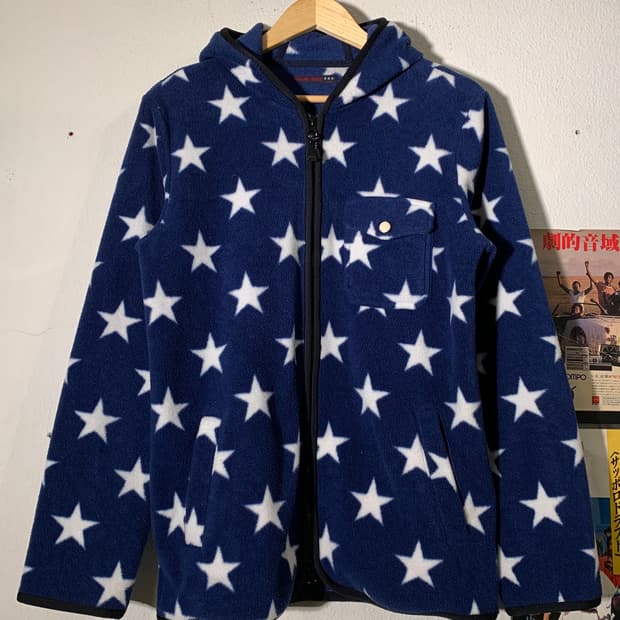 가이진메이드 스타 투웨이 플리스 집업