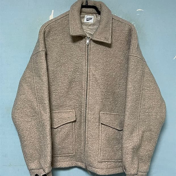 파르티멘토 남자 모직블루종 오버핏 겨울 L 100