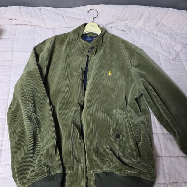 폴로 랄프로렌 코듀로이 바라쿠다 자켓 L