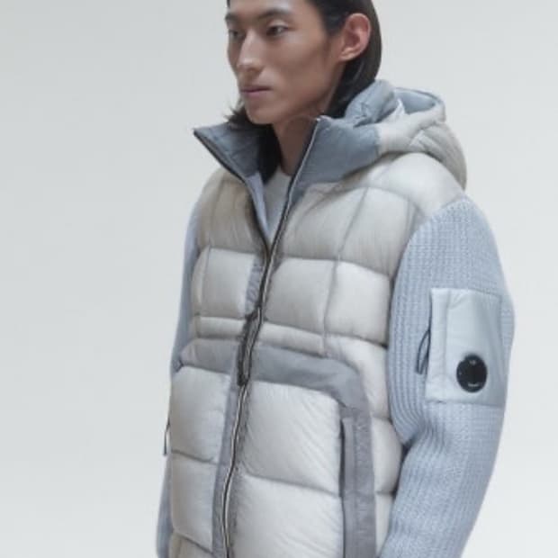 cp컴퍼니 25fw 코리아익스클루시브 디디쉘 니트패딩M