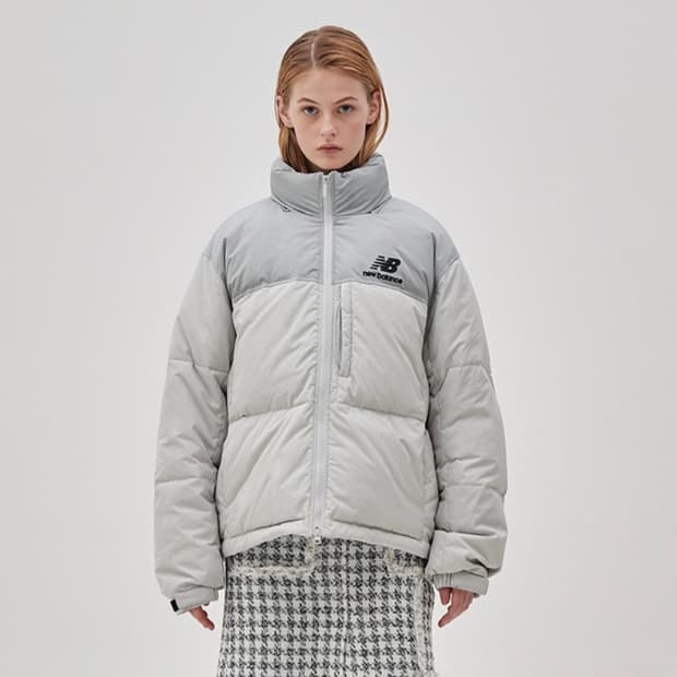 뉴발란스 패딩95(M)/오리털 구스다운