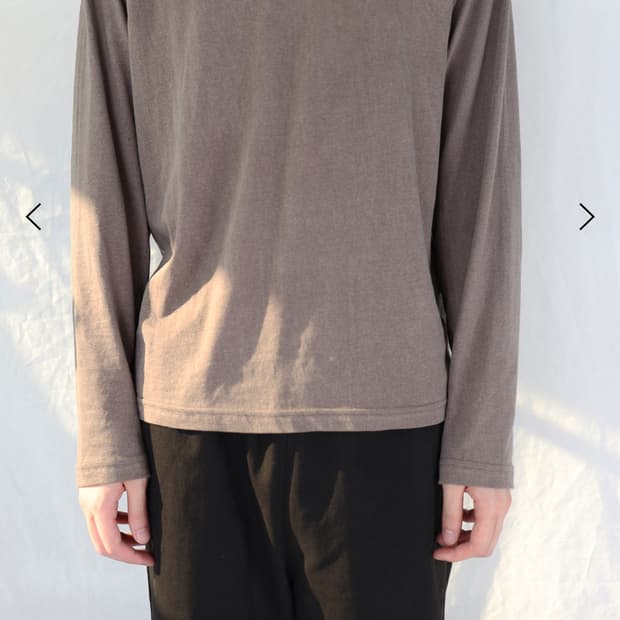 Les 레스 long sleeve (brown) 2