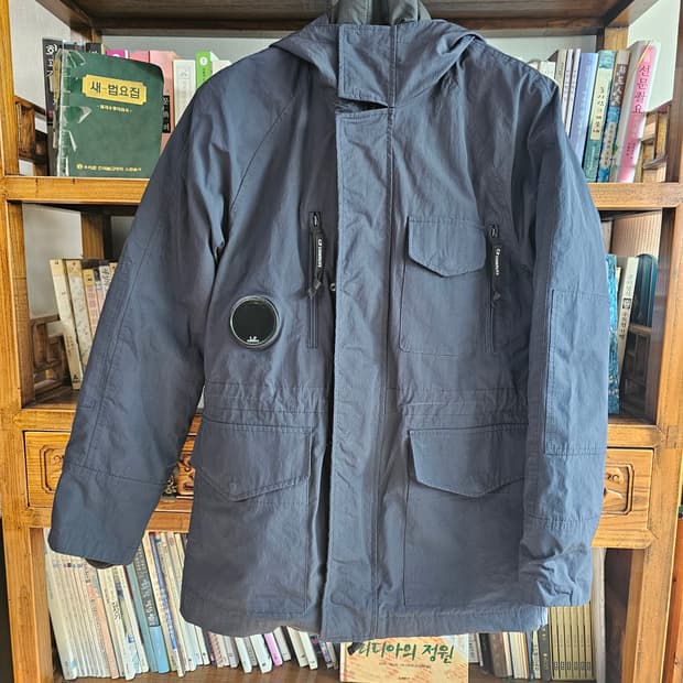  씨피 CP컴퍼니 후드 패딩 중기장 자켓 야상 패딩 100사이