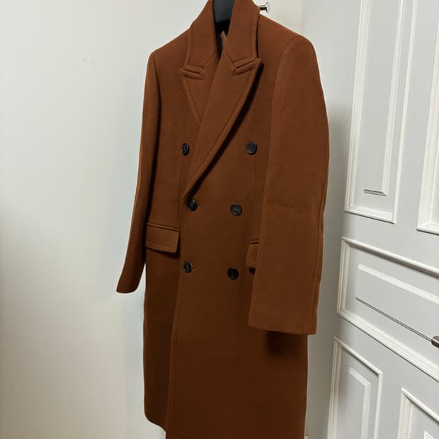 LIT / WOOL TEXTURED DOUBLE COAT