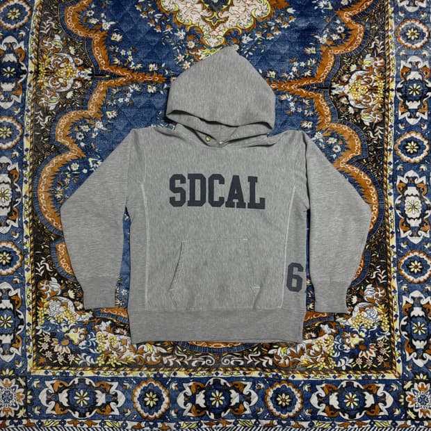 챔피온 리버스위브 재팬 블루택 그레이 스웻후드