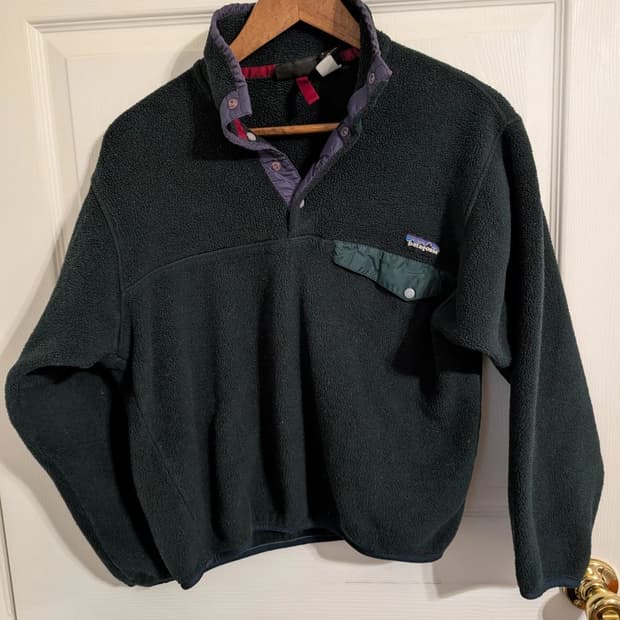  90s 파타고니아 신칠라 스냅-T 그린