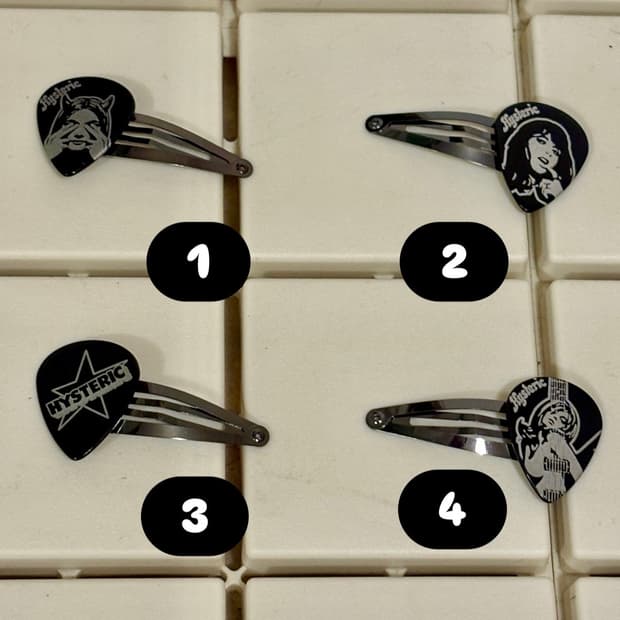 히스테릭 헤어핀 (1개/번호채팅주세요)