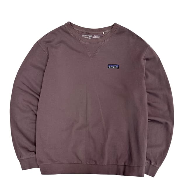 파타고니아 맨투맨 팥죽색 (2XL) 