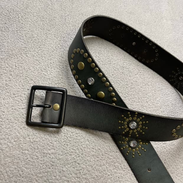 빈티지 소가죽벨트- 빈티지벨트