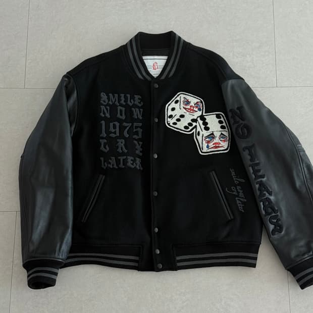 블랙아웃 바시티 블랙 L