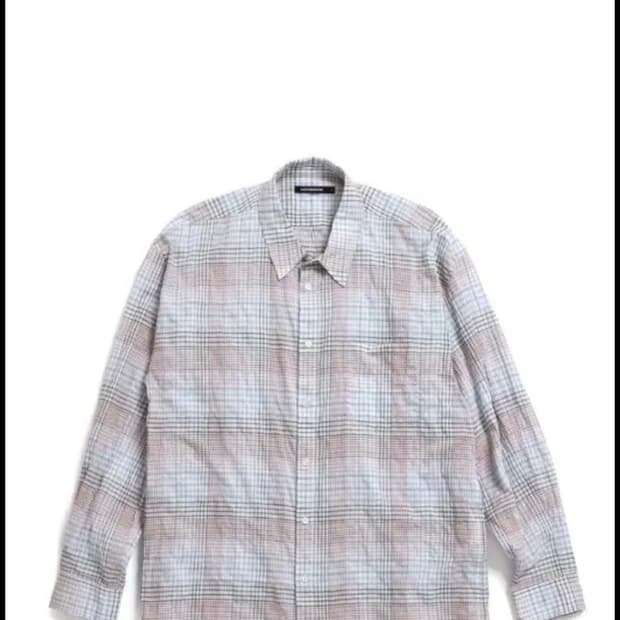 해칭룸 멀티 체크 셔츠 화이트 2(S)