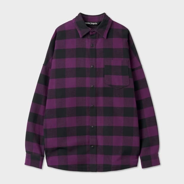 팜 엔젤스 체크 셔츠