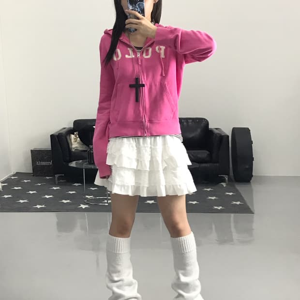 Polo Ralph Lauren Pink Zip Up Hoodies