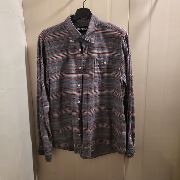 [m]바버  스트라이프 셔츠