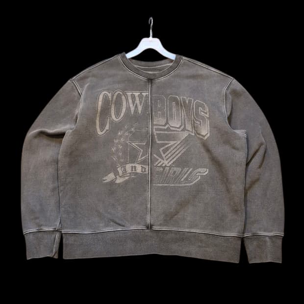 L 피그먼트워싱 맨투맨 