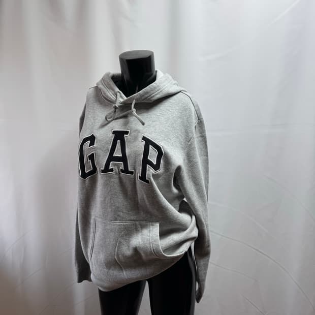 gap / 갭 그레이 후드