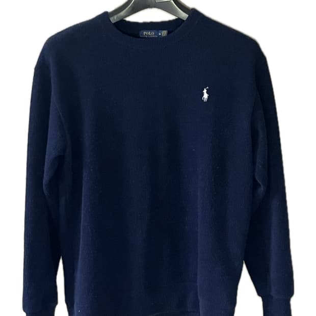 폴로 랄프로렌 네이비 코튼 니트