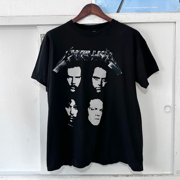1991 OG Metallica eu Tour Band tee