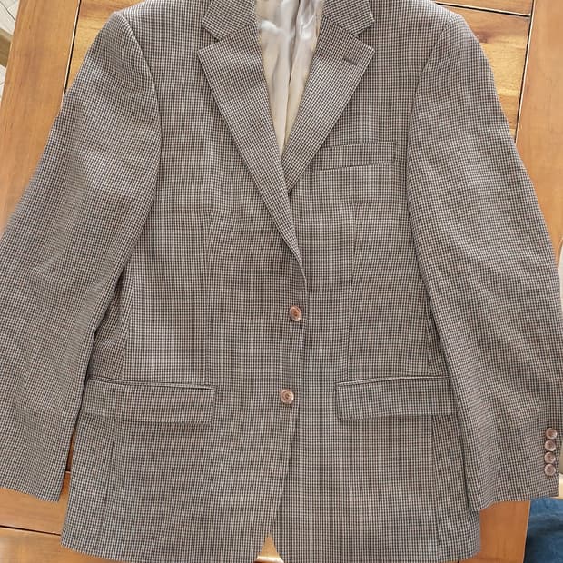 폴로 로렌 랄프로렌 울 블레이저 자켓 100사이즈 브라운