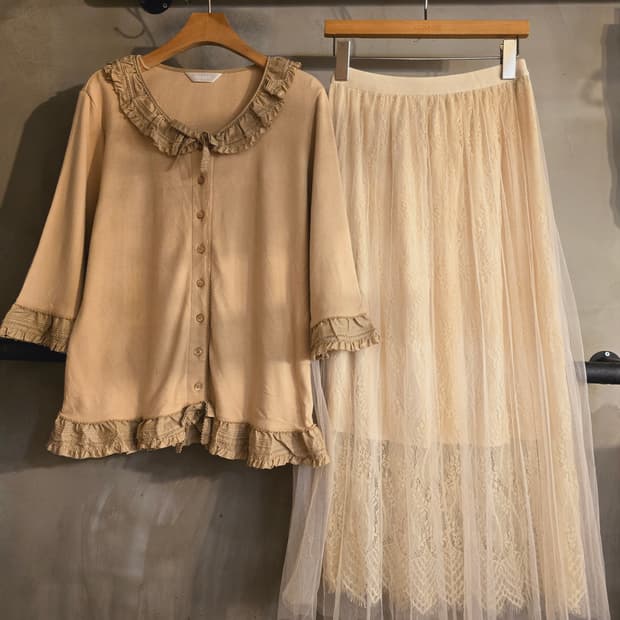 핑크하우스 가디건