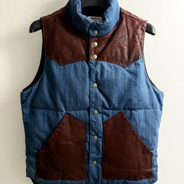 Vintage OSHKOSH Denim Down Vest