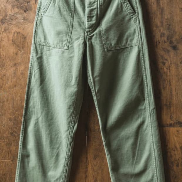 ORSLOW 퍼티그 팬츠 레귤러핏 3