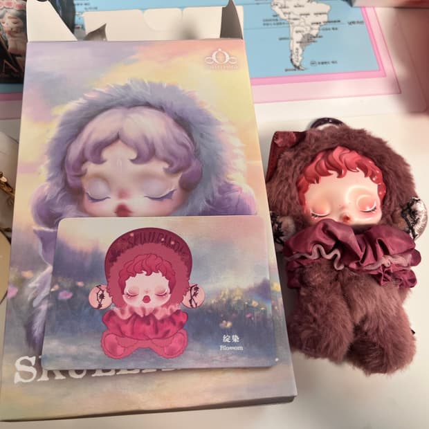 팝마트 스컬판다 블라썸 피규어