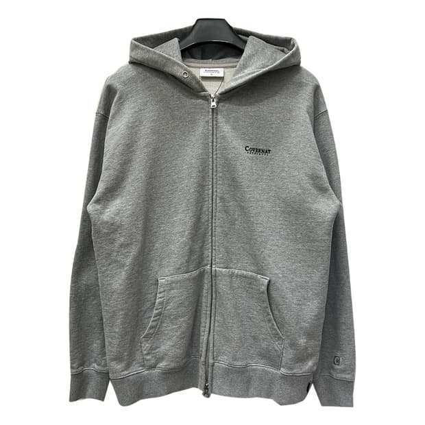 커버낫 스몰로고 투웨이 후드 집업 L