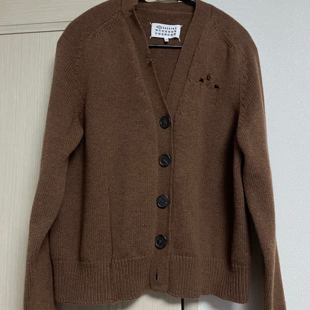 메종 마르지엘라 디스트로이드 가디건