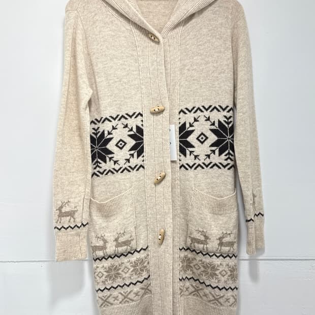 빈티지 떡볶이 니트가디건