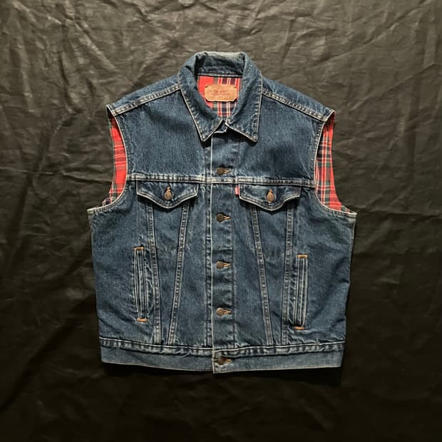 🇺🇸 80s USA 리바이스 60511 3세대 데님 베스트 조끼