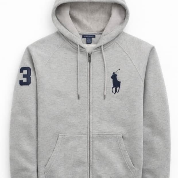 빅포니 그레이(네이비) 후드집업 사요ㅠㅠㅠ(판매X)