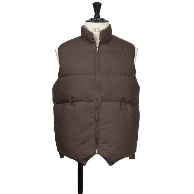 크레센트 다운웍스 베스트 왁스 빈티지블랙/우드 M