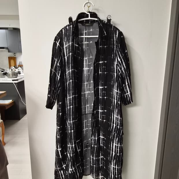 안지크(ANSICH) 풍기인견 100% 롱 셔츠 원피스 / 가디건