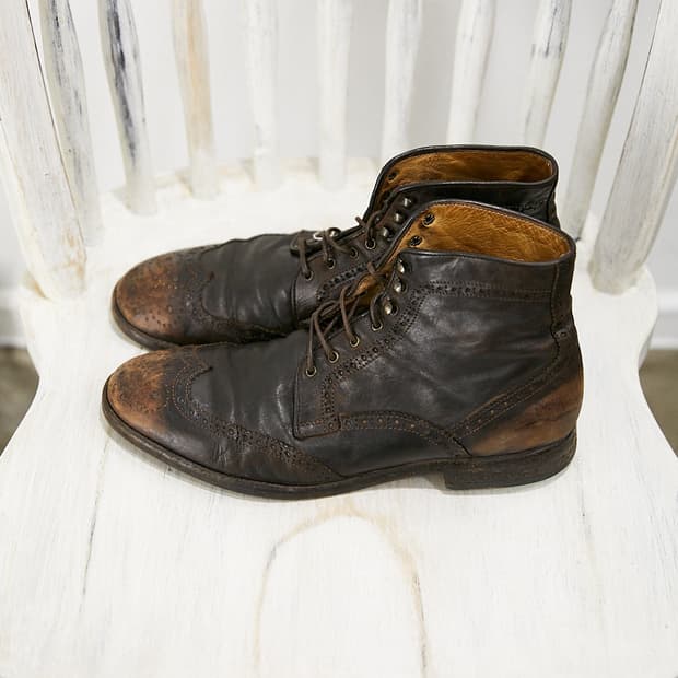 Brogue Lace-up Boots