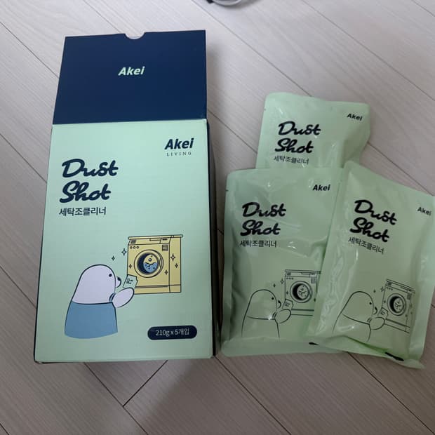 아케이 리빙 더스트샷 세탁조클리너