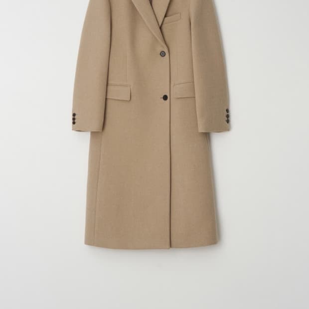 언더스탠딩 side button long coat